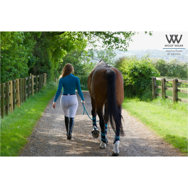 Woof Wear Womens Performance Riding Shirt WA0001 - Ocean